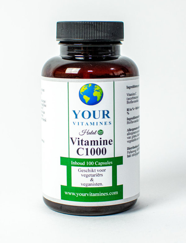 Your Vitamines 100% Halal Vitamine C1000 MG  100CAPS